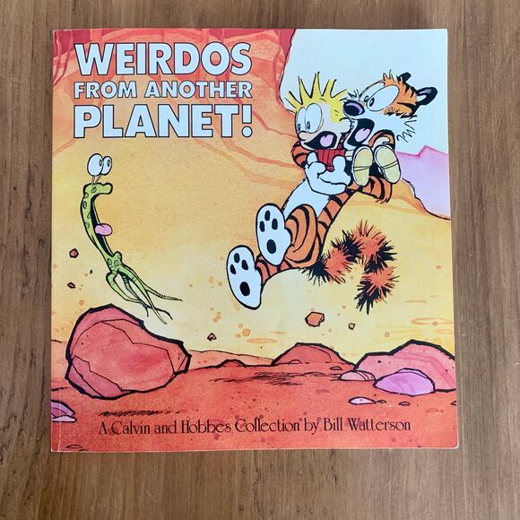 Lot of 2 Calvin and Hobbes Books Watterson Snow Goons Weirdos Scientific - Picture 9 of 10